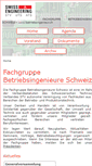 Mobile Screenshot of betriebsingenieur.ch